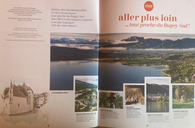 Au Chateau Saint Blaise Virignin エクステリア 写真